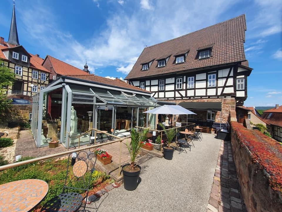 שליץ Hotel & Cafe Schachtenburg מראה חיצוני תמונה