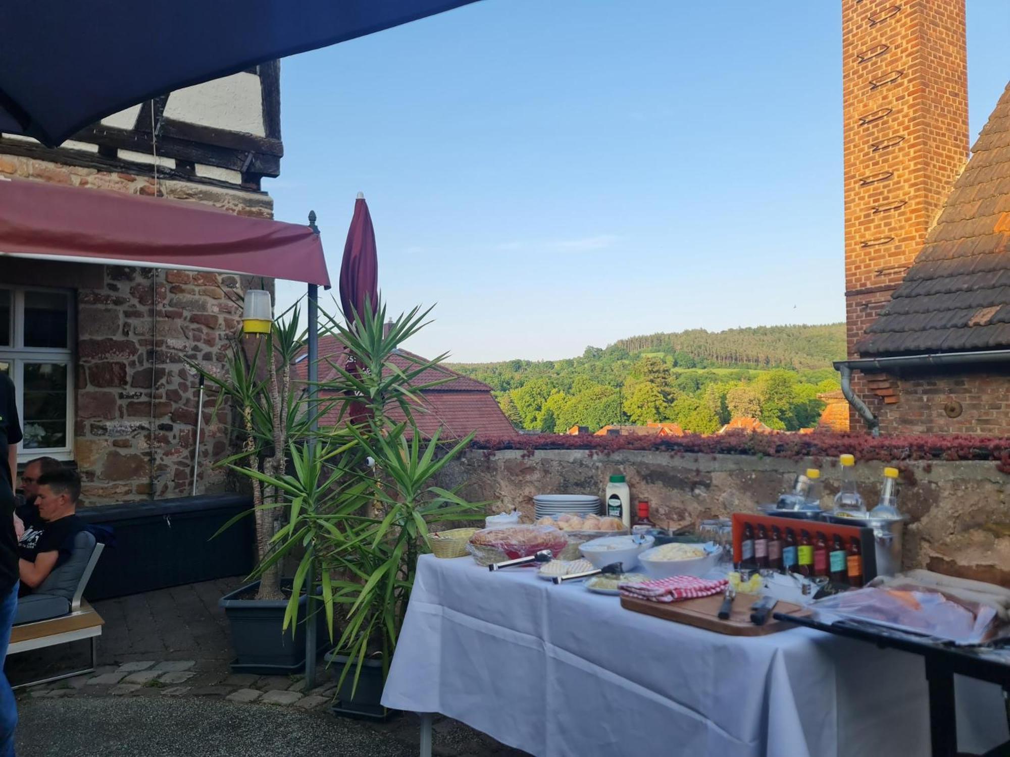 שליץ Hotel & Cafe Schachtenburg מראה חיצוני תמונה