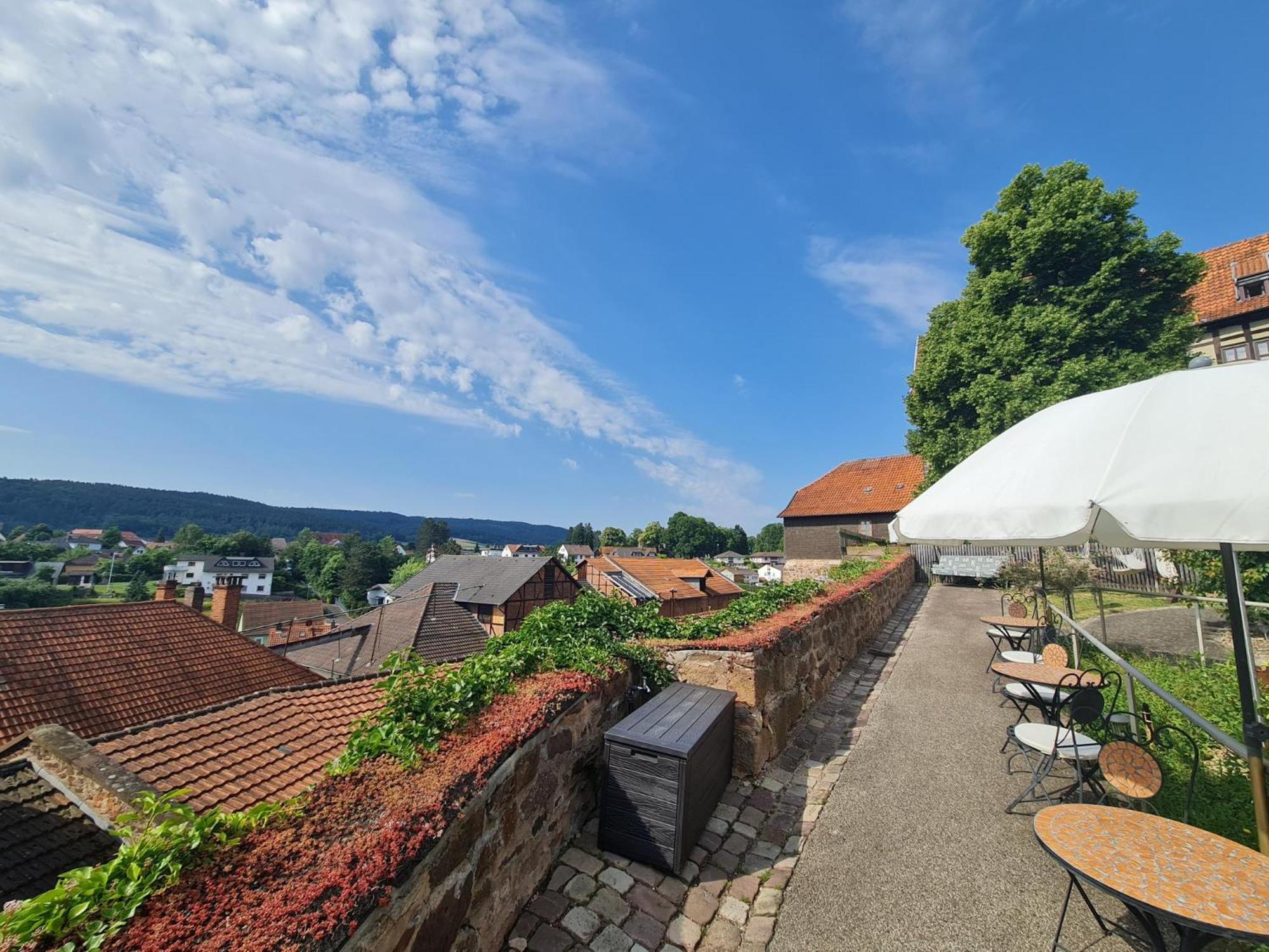 שליץ Hotel & Cafe Schachtenburg מראה חיצוני תמונה