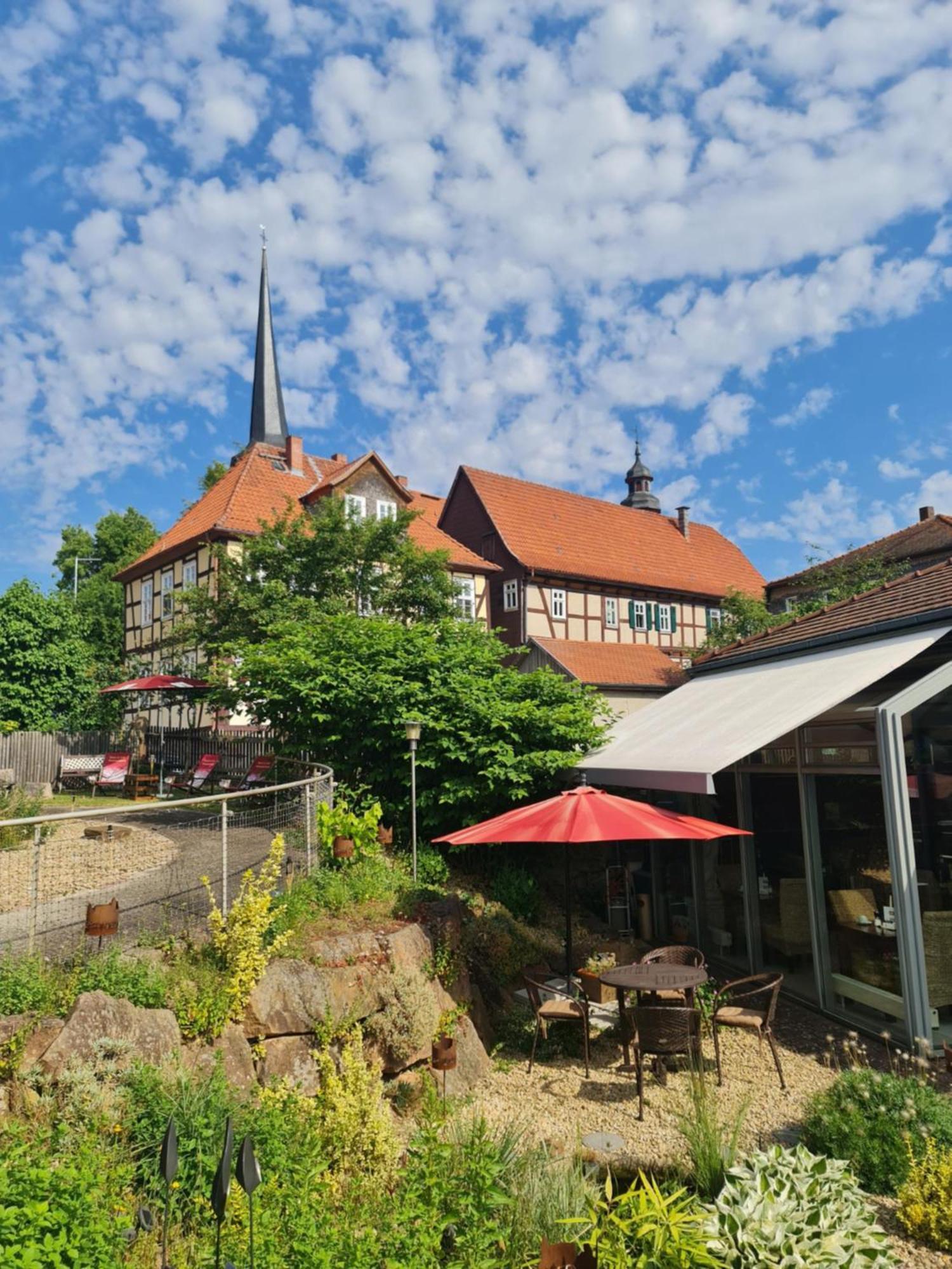 שליץ Hotel & Cafe Schachtenburg מראה חיצוני תמונה